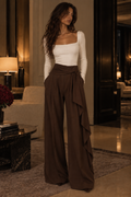 Signature Draped Trouser